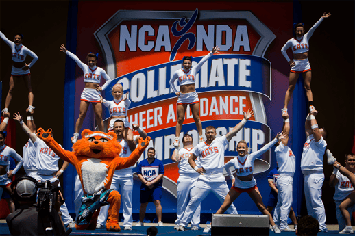 SHSU cheer