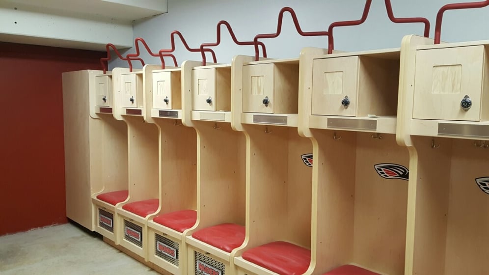 Locker Room Storage