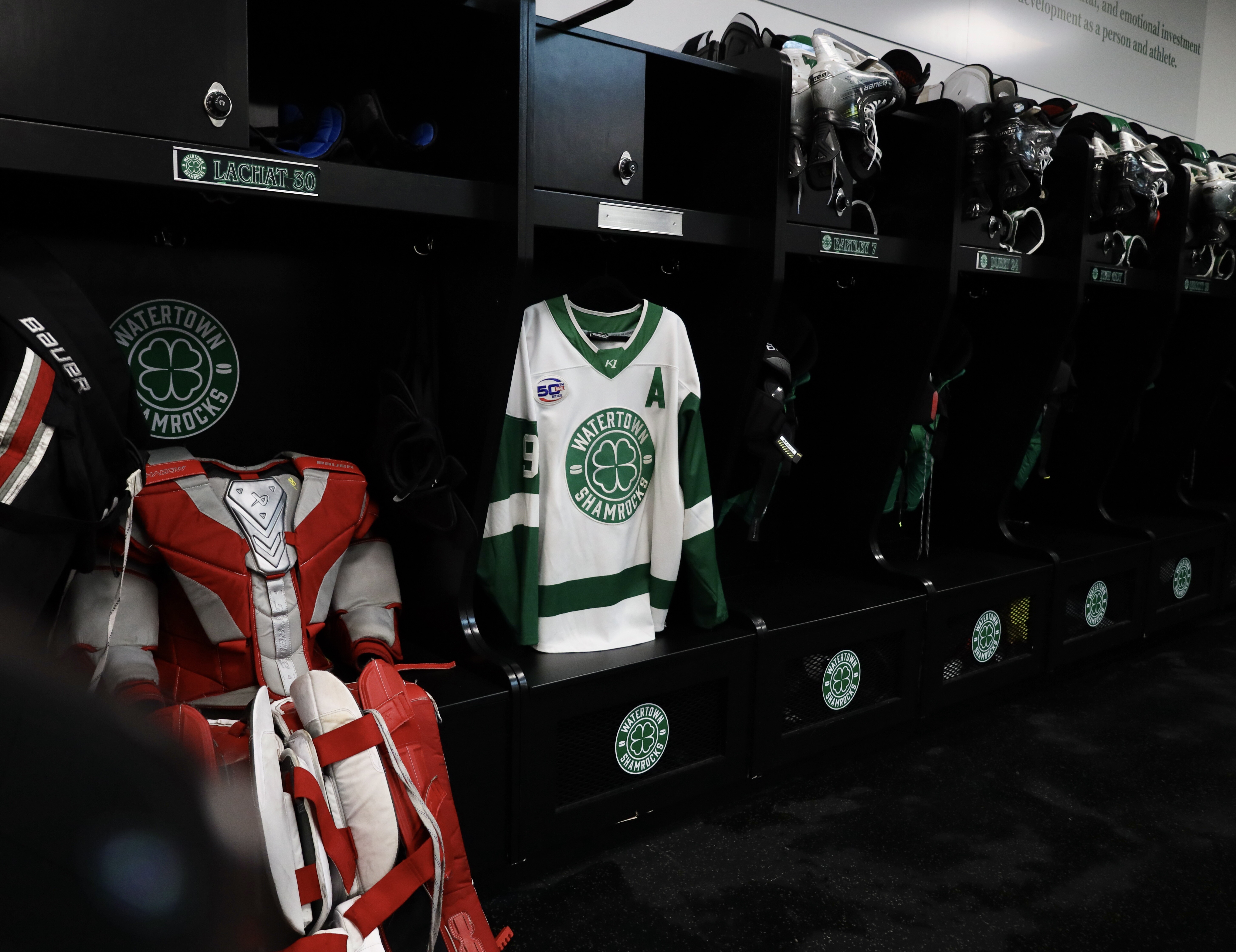 shamrocks lockers3