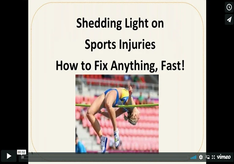 Sheddin Light on Sports Injuries Webinar